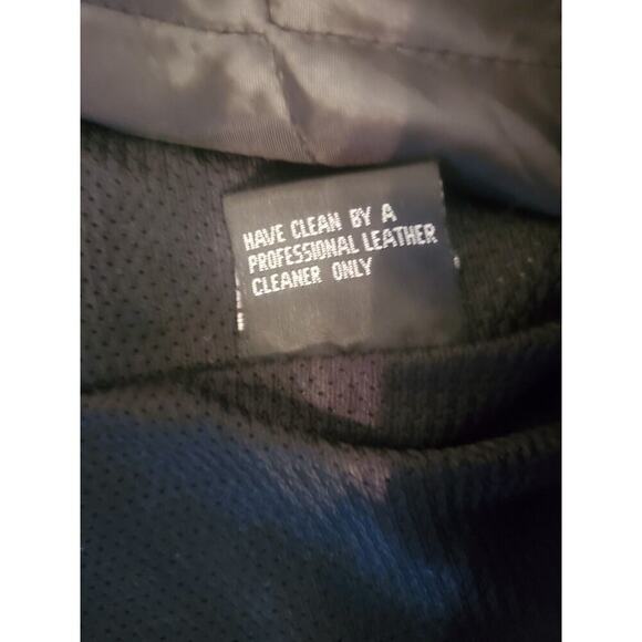 Leather Motorcycle Jacket Women Small Leather FREEDOM THIRTEEN ANGEL WINGS LINED - Picture 10 of 12